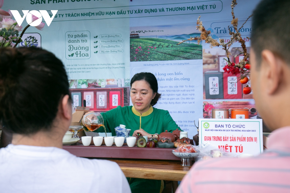 tung bung cuoc thi hai che tai ngay hoi van hoa du lich tra Duong hoa hinh anh 2