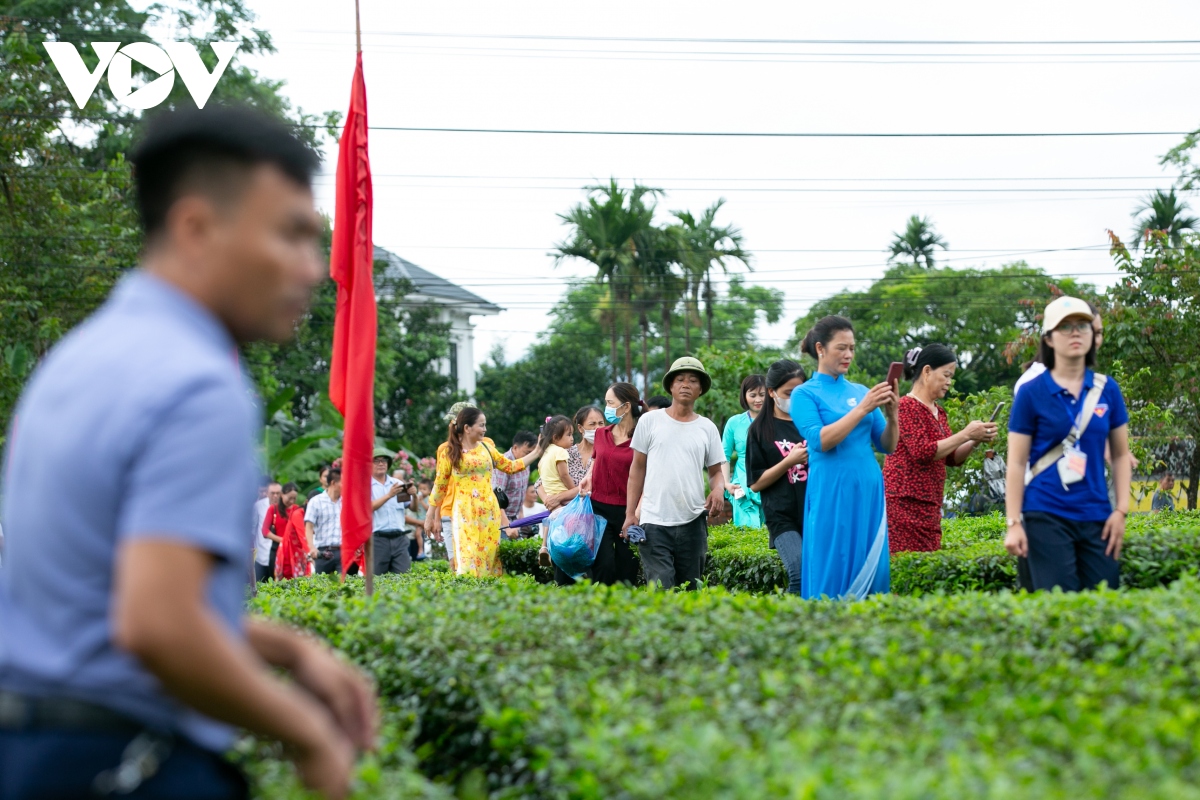 tung bung cuoc thi hai che tai ngay hoi van hoa du lich tra Duong hoa hinh anh 4