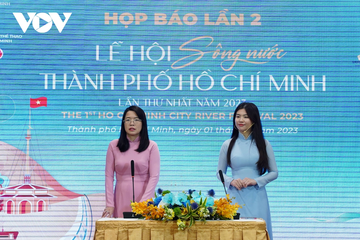 Công bố Lễ hội sông nước lần đầu tiên tổ chức tại TP.HCM