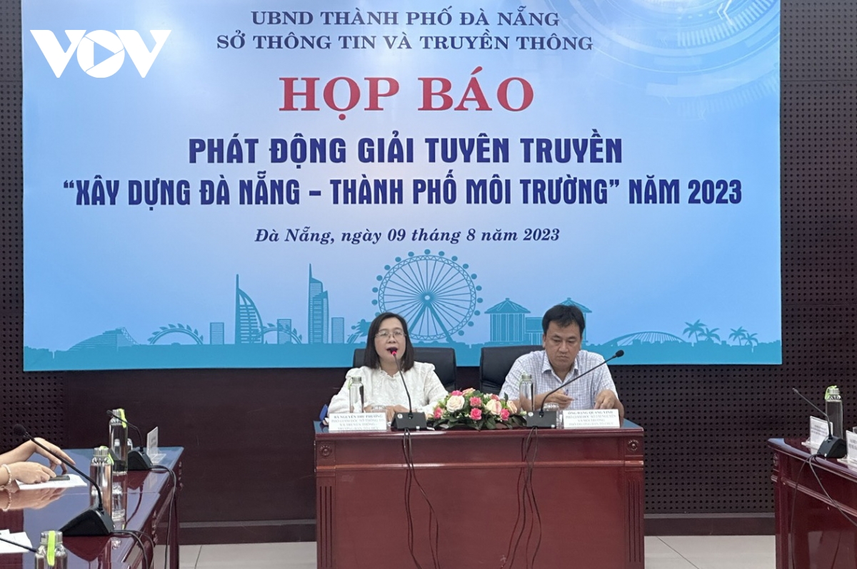 phát động giải tuyên truyền xây dựng Đà nẵng thành phố môi trường năm 2023 hình ảnh 2 phat dong giai tuyen truyen xay dung Da nang thanh pho moi truong nam 2023 hinh anh 2