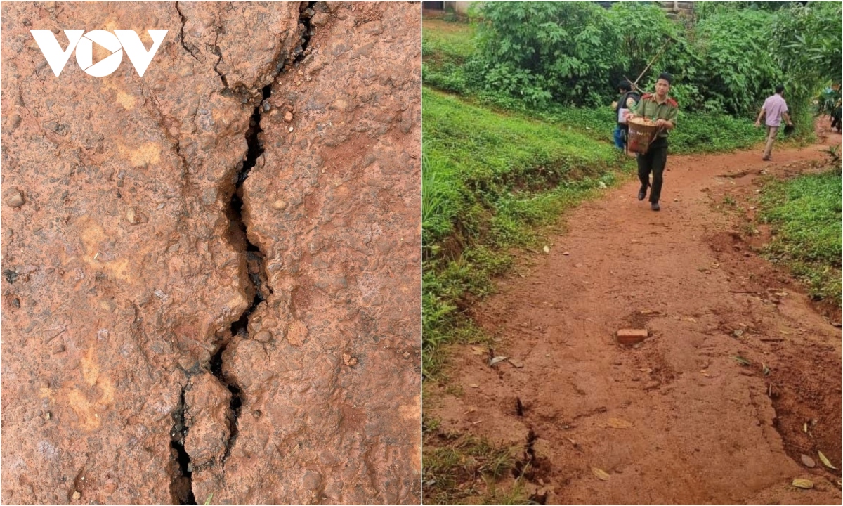 Dak nong di doi khan cap 45 ho dan khi mat dat xuat hien nhieu vet nut hinh anh 2