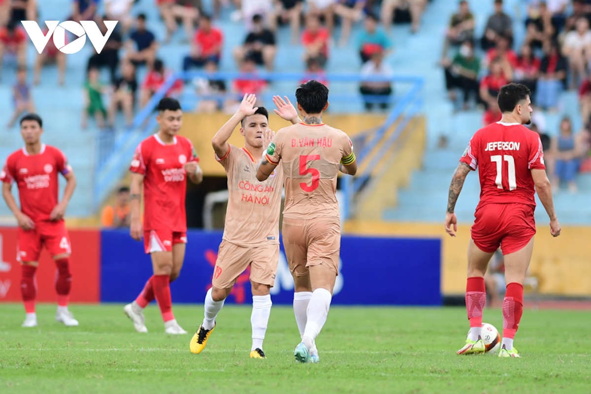 thang 3 sao truoc viettel fc, cong an ha noi cham 1 tay vao ngoi vuong v-league 2023 hinh anh 13