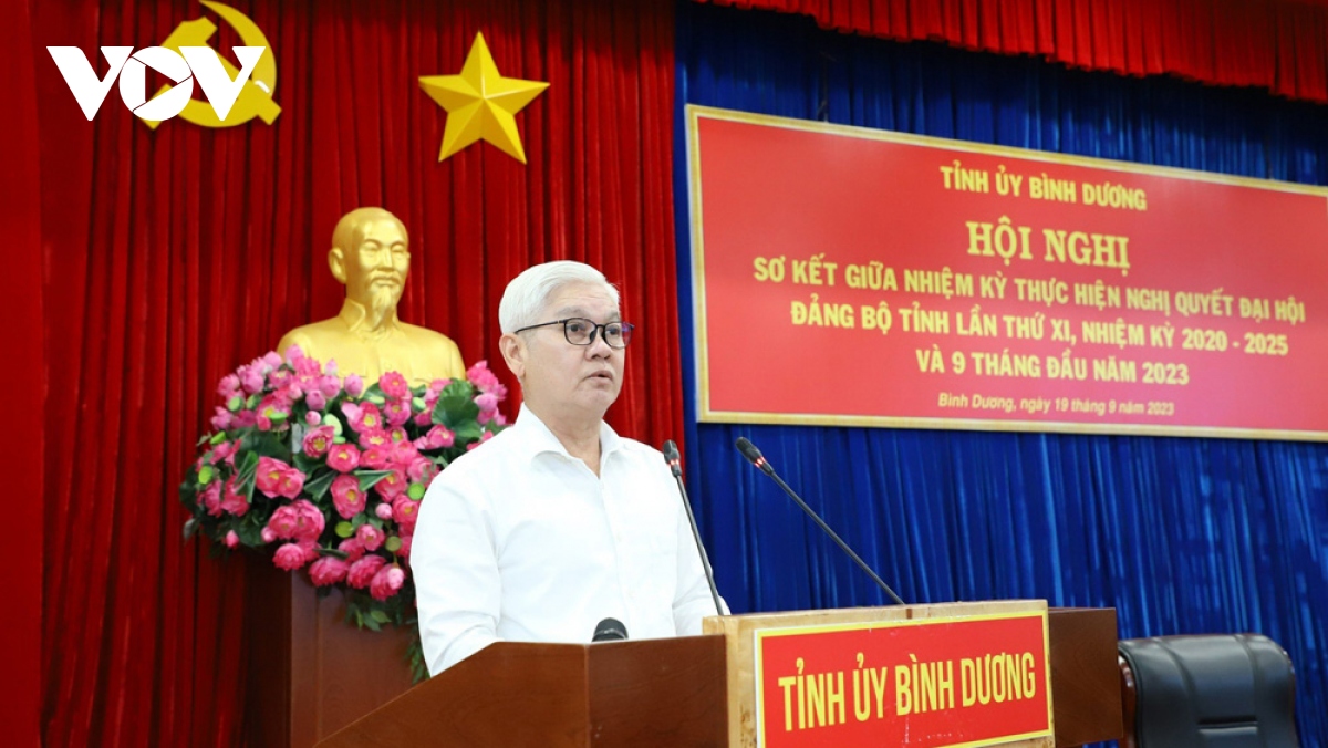 binh duong dat va vuot 25 31 chi tieu nghi quyet Dai hoi Dang hinh anh 2