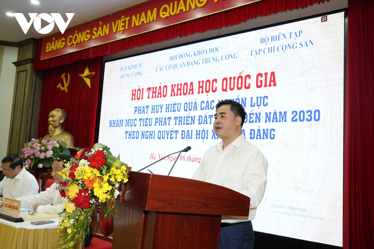 khoi thong cac nguon luc de thuc hien muc tieu phat trien dat nuoc den nam 2030 hinh anh 2