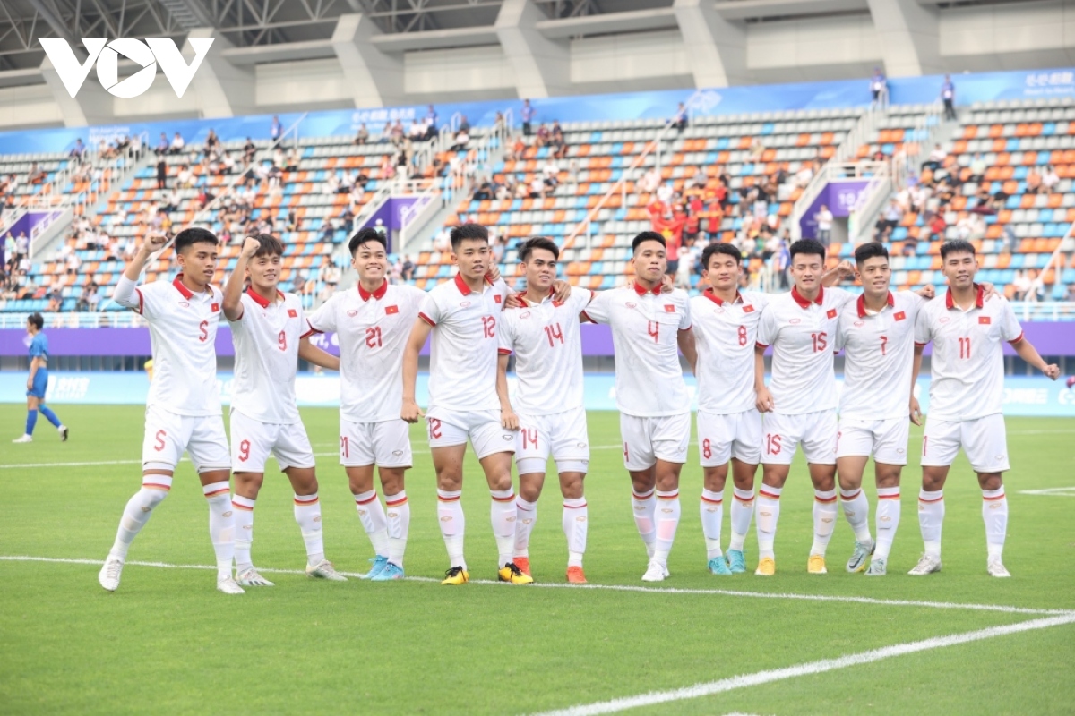 bang xep hang bong da asiad 19 olympic viet nam dan dau sau tran ra quan hinh anh 1