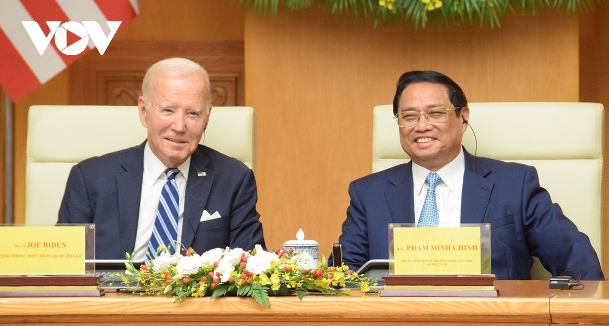 thu tuong pham minh chinh va tong thong joe biden du hoi nghi cap cao viet nam-hoa ky hinh anh 2