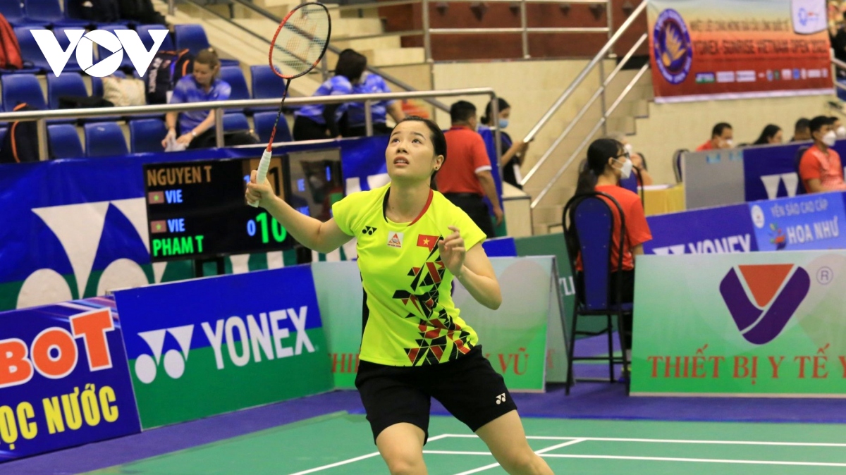 nguyen thuy linh la hat giong so 1 giai cau long quoc te vietnam open 2023 hinh anh 1