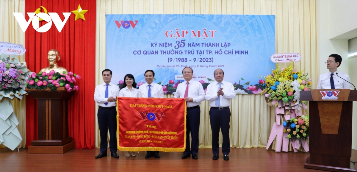 "VOV TP.HCM phát triển góp phần quan trọng vào sự phát triển của VOV"