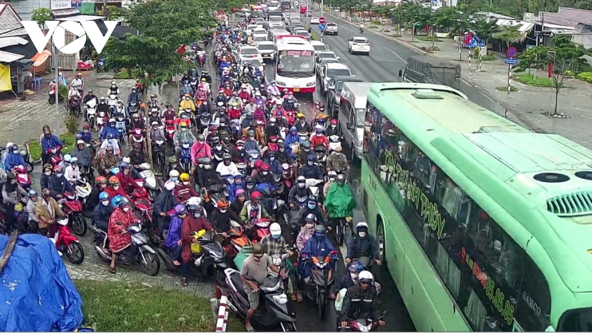 ben tre, tien giang nhieu khu vuc un u giao thong ngay tu chieu 3 9 hinh anh 2