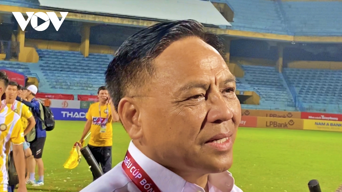 Giành Siêu cúp Quốc gia 2023, Chủ tịch Thanh Hóa FC nói điều bất ngờ về V-League