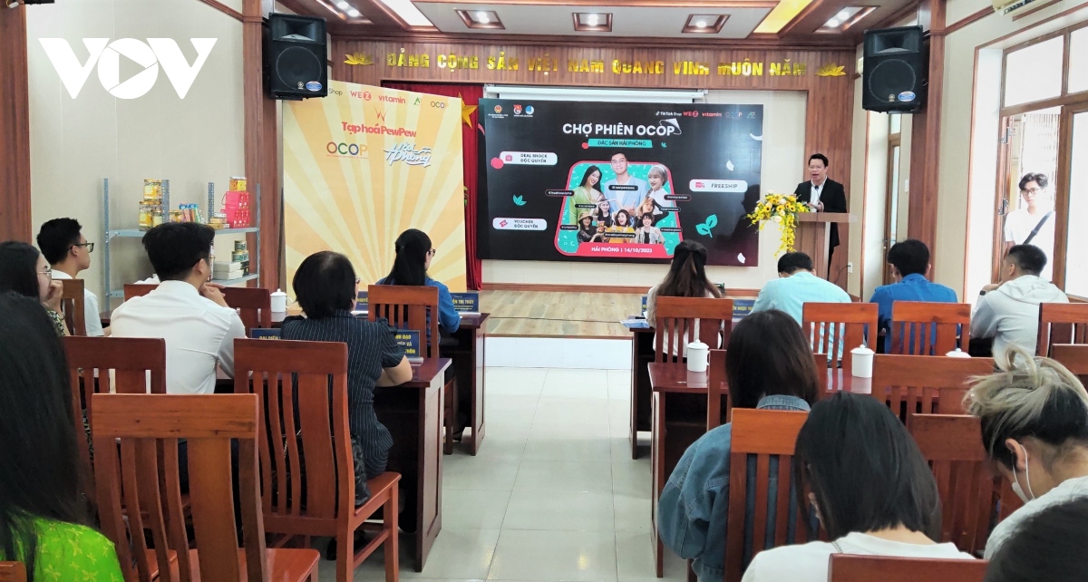 cho phien livestream dem dac san hai phong den voi nguoi tieu dung hinh anh 1