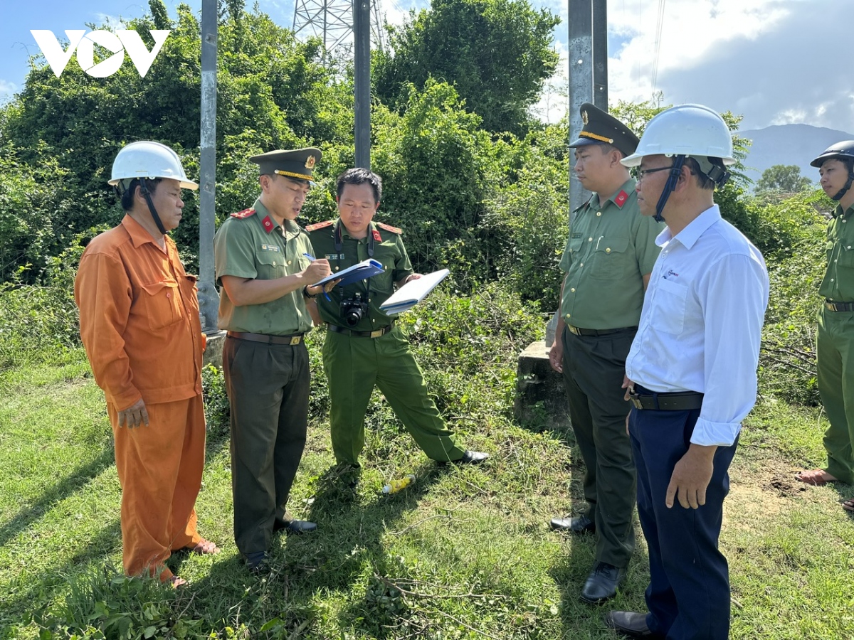 170 thanh giang tru dien cao the o khanh hoa bi danh cap hinh anh 1