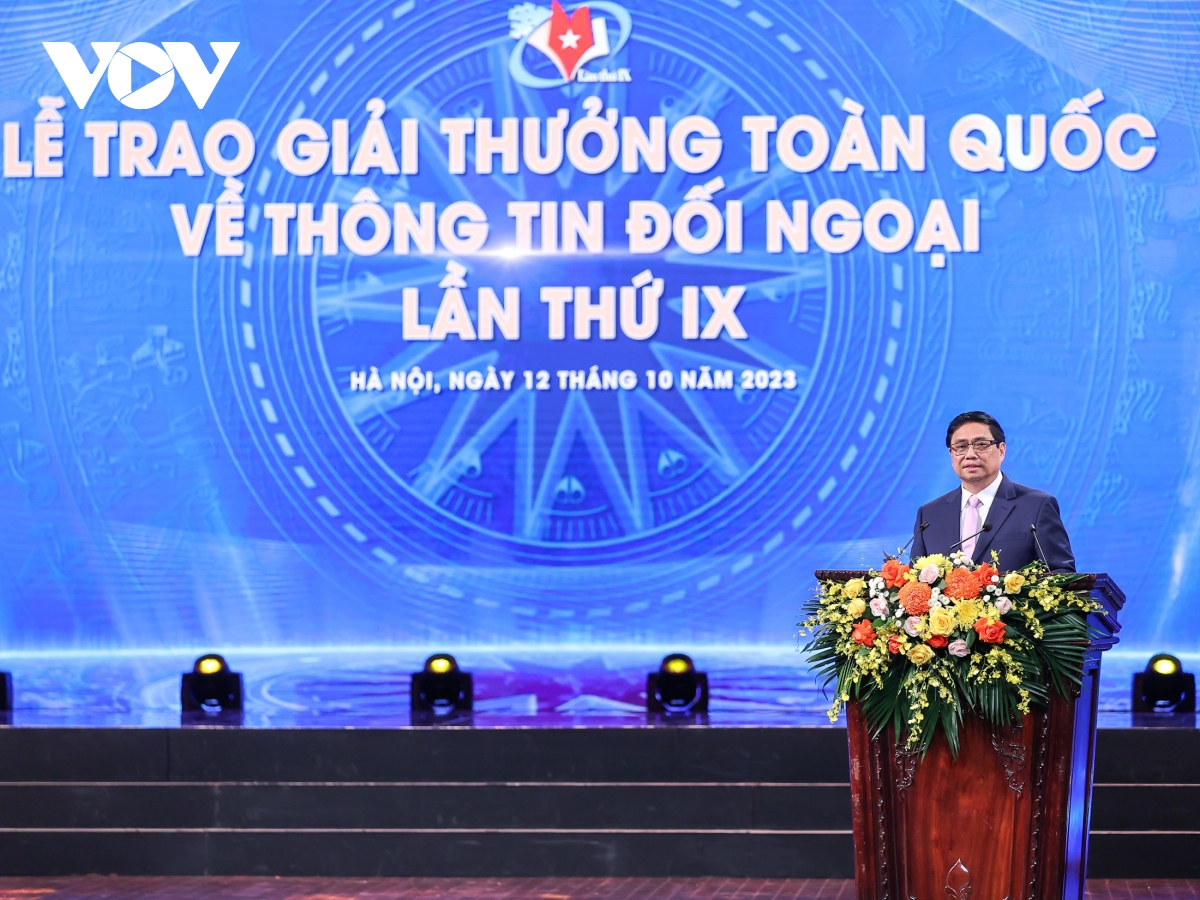 thu tuong du le trao giai thuong toan quoc ve thong tin doi ngoai lan thu ix hinh anh 2