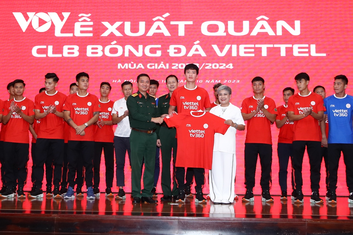 Viettel FC xuất quân mùa giải 2023/2024, sẵn sàng tranh ngôi vô địch V-League