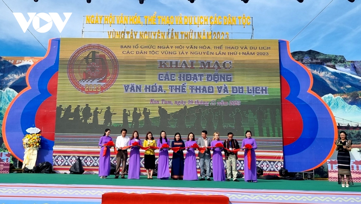 khai mac cac hoat dong van hoa, the thao va du lich cac dan toc vung tay nguyen hinh anh 1