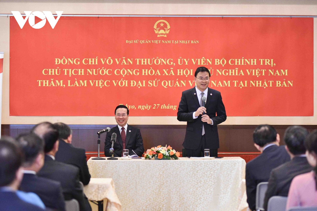 chu tich nuoc tu hao ve nhung thanh tuu cua tri thuc nguoi viet tai nhat ban hinh anh 1