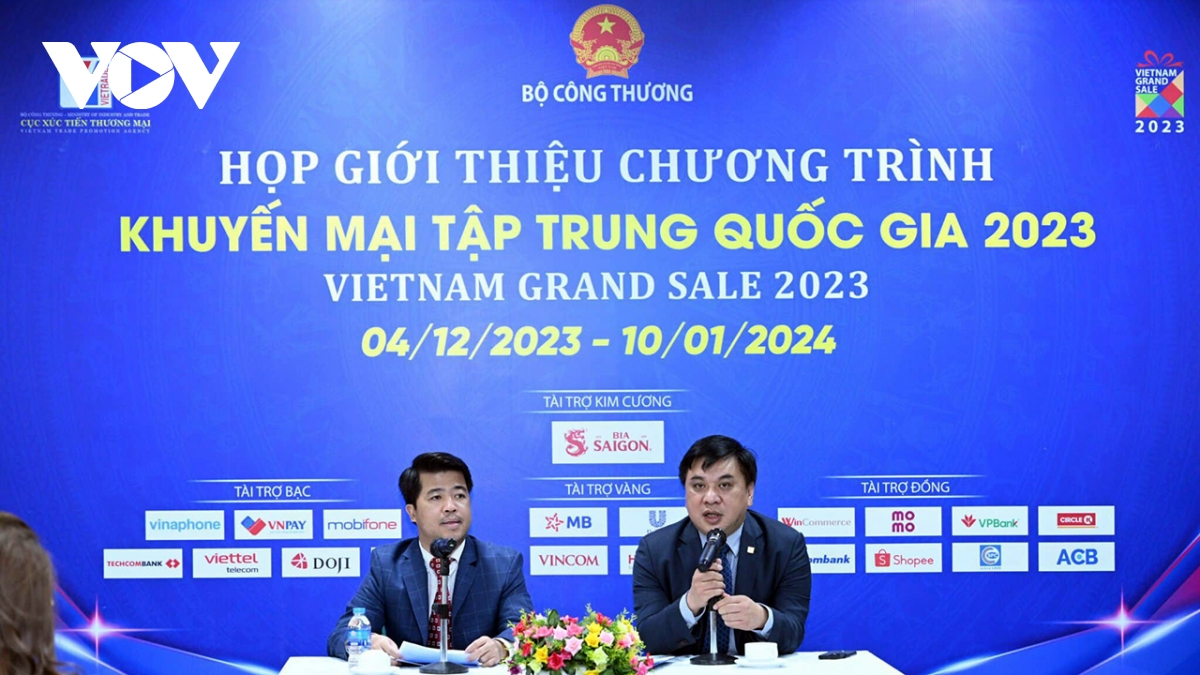 Khuyến mại tối đa 100% trong hơn 2 tháng khuyến mại tập trung quốc gia 2023