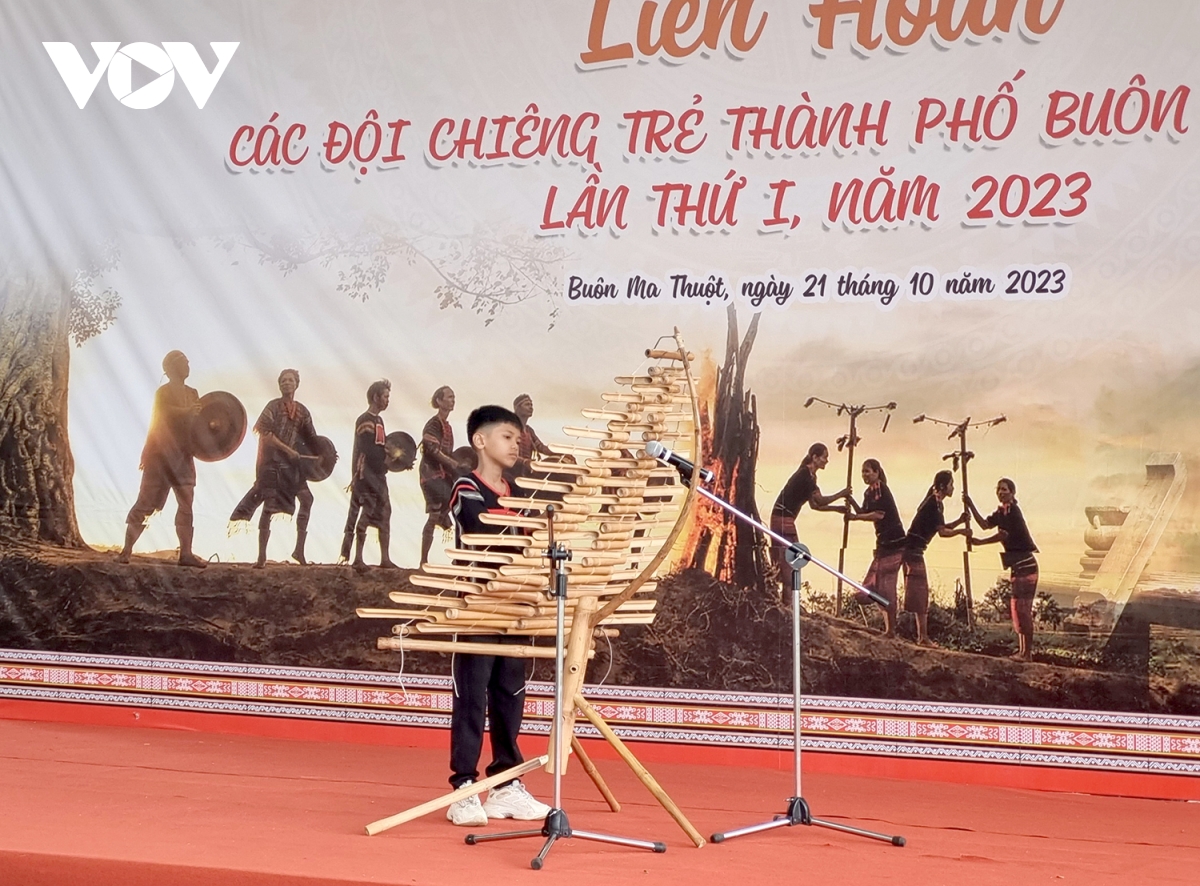 “Quả ngọt” từ những lớp truyền dạy văn hóa cồng chiêng tại Đắk Lắk