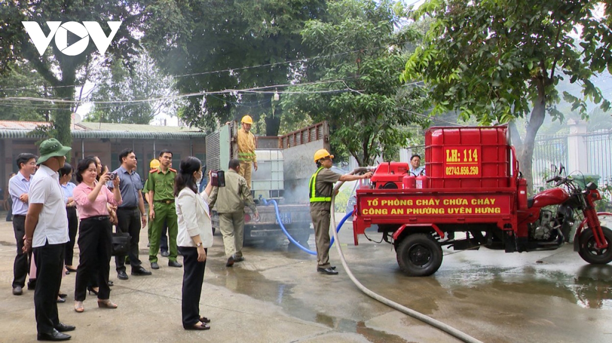 kiem soat su no ro cua cac mo hinh tu quan ve an ninh trat tu o binh duong hinh anh 1