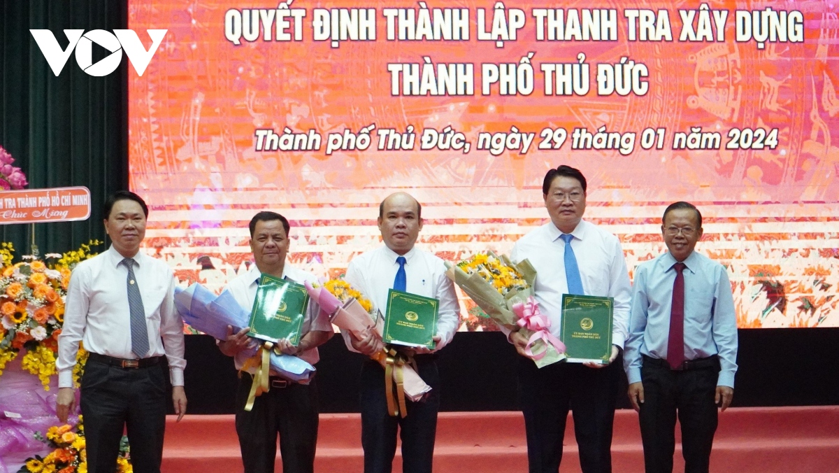 thanh lap thanh tra xay dung thanh pho thu Duc hinh anh 1