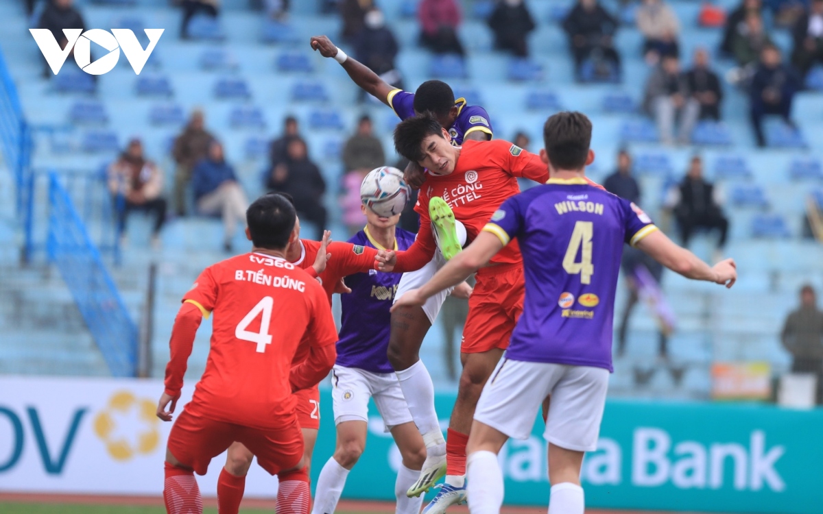 hoang Duc, bui tien dung tai xuat giup the cong viettel danh bai ha noi fc hinh anh 9