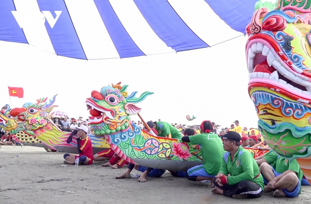 soi noi le hoi dua thuyen truyen thong cua ngu dan tinh ky, quang ngai hinh anh 7