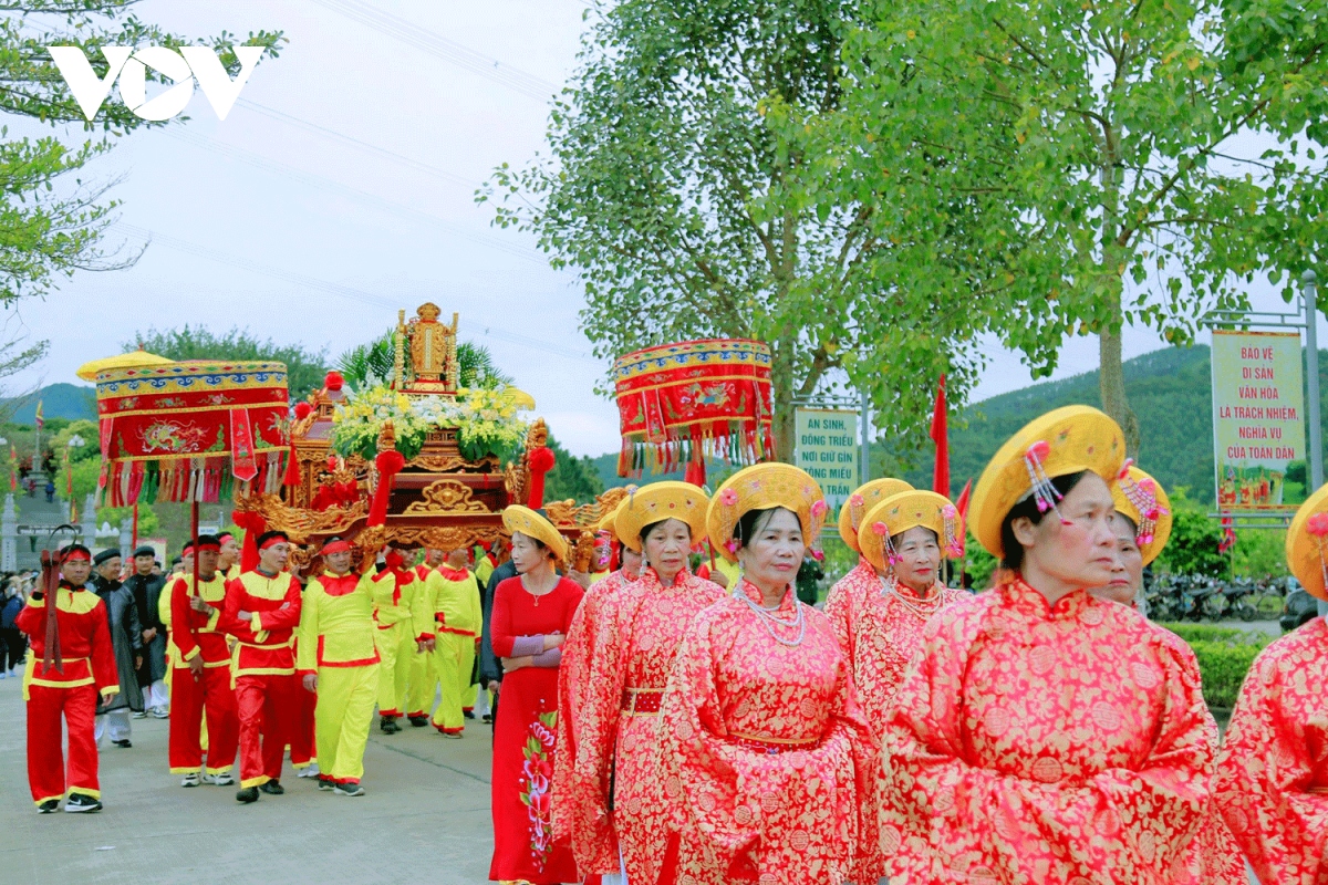 Khai hội Thái Miếu nhà Trần ở Quảng Ninh