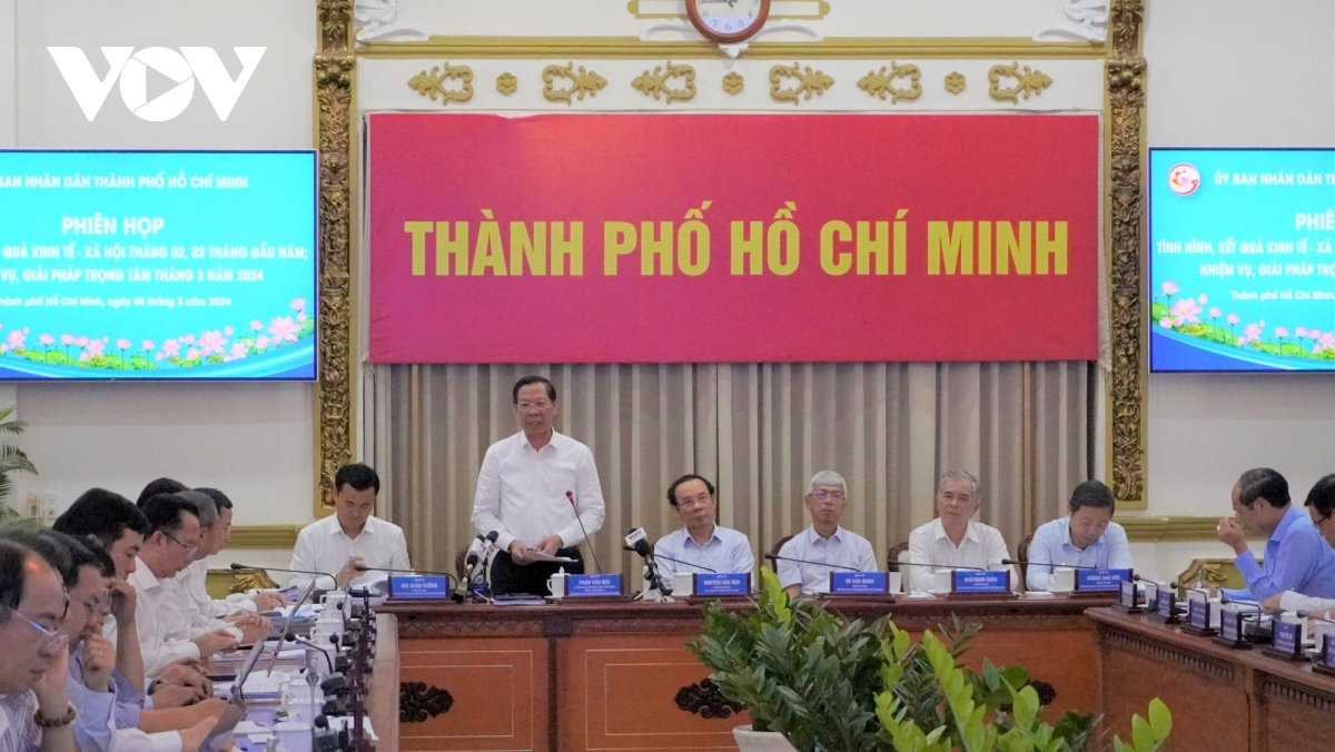 tp.hcm tap trung giai ngan dau tu cong, xu ly nghiem nha thau cham tien do hinh anh 1