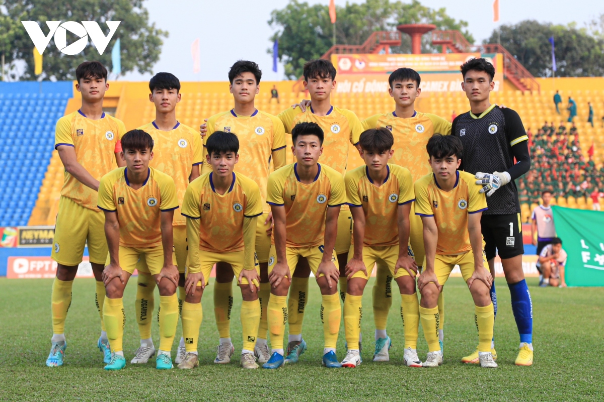 ha noi fc noi dai ky luc vo dich giai u19 quoc gia hinh anh 1