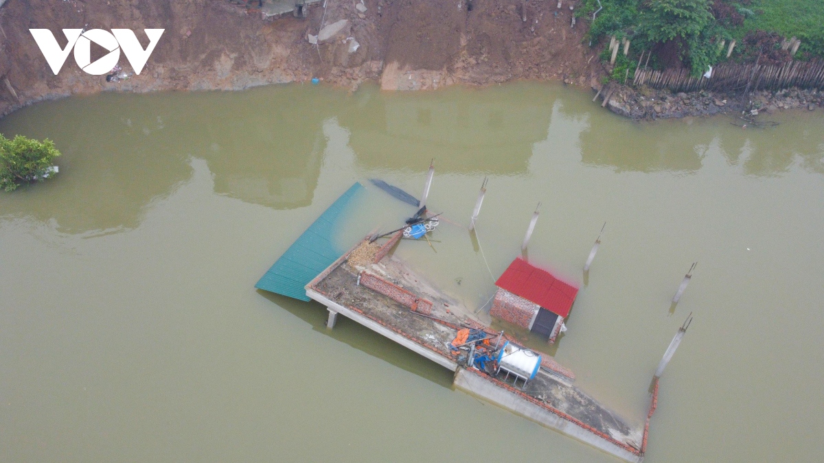 bac ninh cong bo tinh huong khan cap su co sat lo de huu cau hinh anh 2