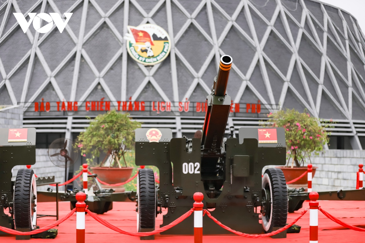 Cận cảnh dàn pháo lễ tham gia Lễ kỷ niệm 70 năm chiến thắng Điện Biên Phủ- Ảnh 2.