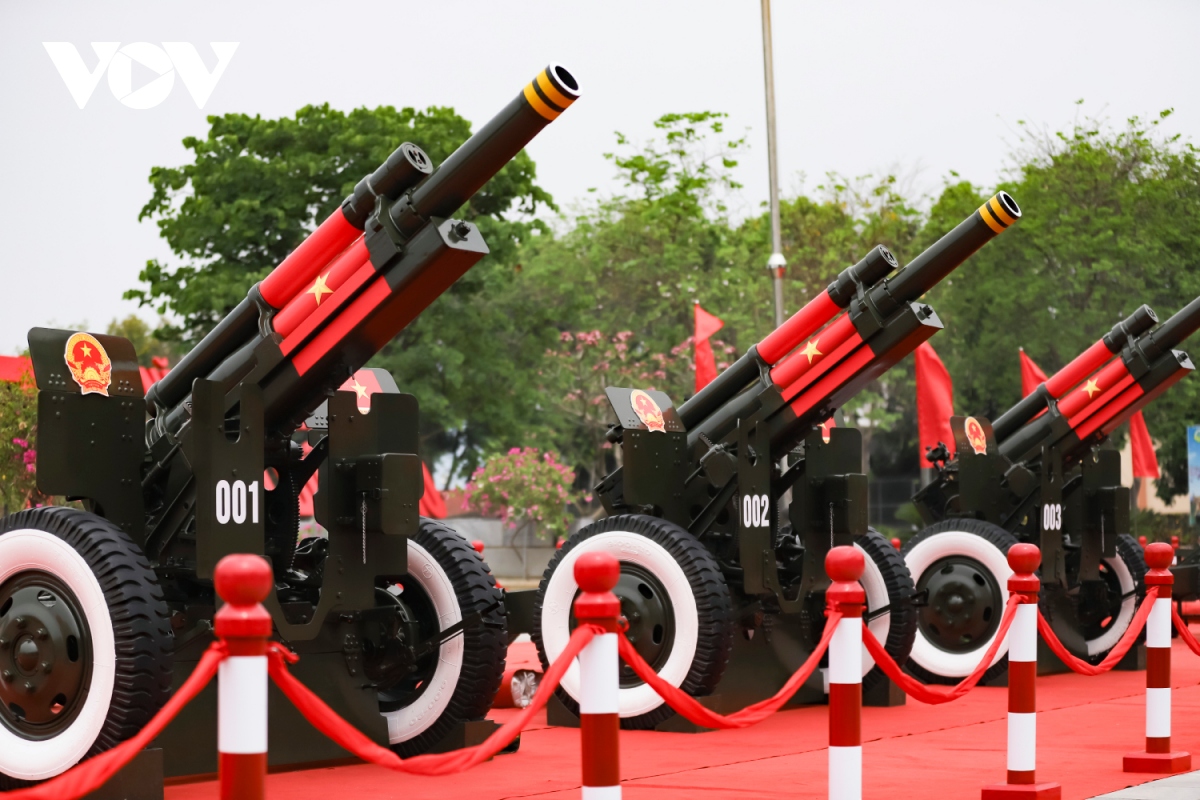 Cận cảnh dàn pháo lễ tham gia Lễ kỷ niệm 70 năm chiến thắng Điện Biên Phủ- Ảnh 3.