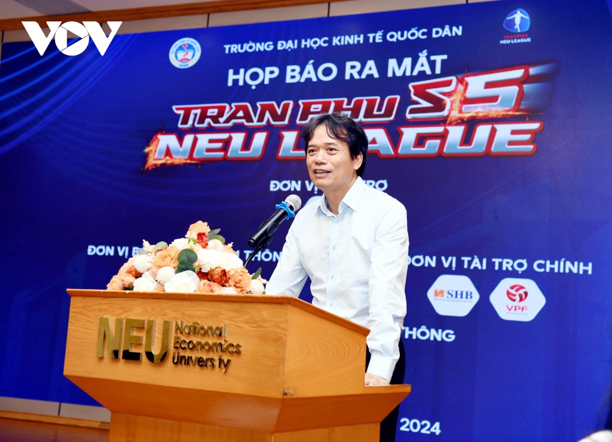 bui hoang viet anh bat ngo gop mat tai giai bong da sinh vien neu league s5 2024 hinh anh 1