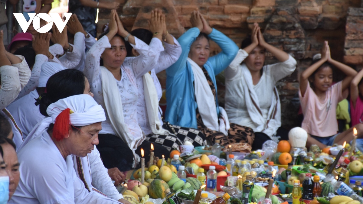 hang van nguoi dan tham du le hoi thap ba ponagar hinh anh 1