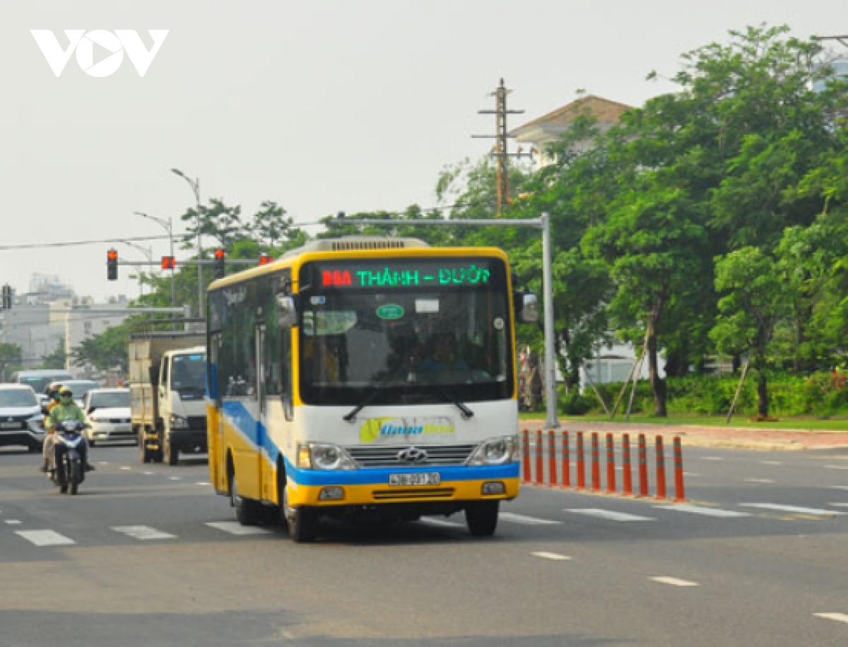 Xe buýt nối Đà Nẵng với Tam Kỳ, Hội An khai trương đúng dịp lễ 30/4