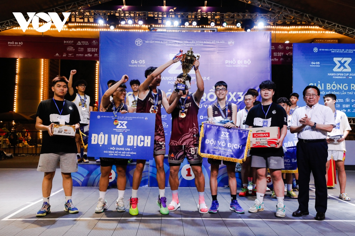 3x3 hanoi open cup 2024 - bung no tinh than the thao, khang dinh tai nang tre hinh anh 2