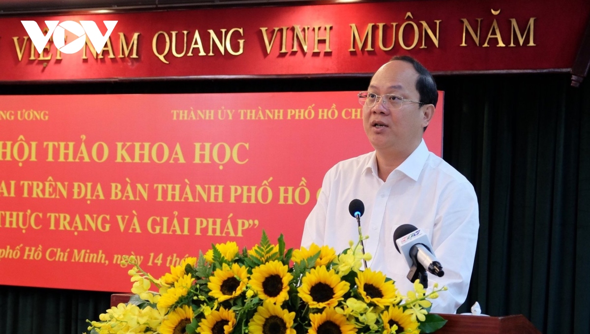 pho bi thu thuong truc tp. hcm cong tac quan ly dat dai con nhieu han che hinh anh 1