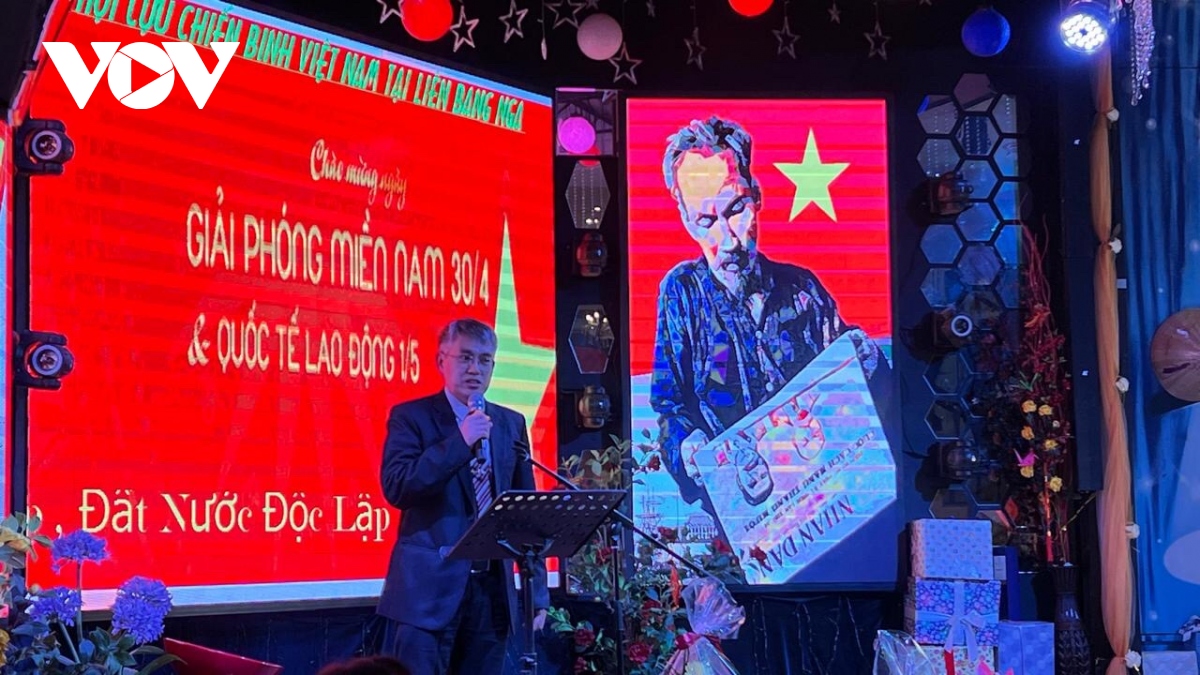 hội cựu chiến binh ở nga kỷ niệm 49 năm giải phóng miền nam, thống nhất đất nước hình ảnh 1 hoi cuu chien binh o nga ky niem 49 nam giai phong mien nam, thong nhat dat nuoc hinh anh 1
