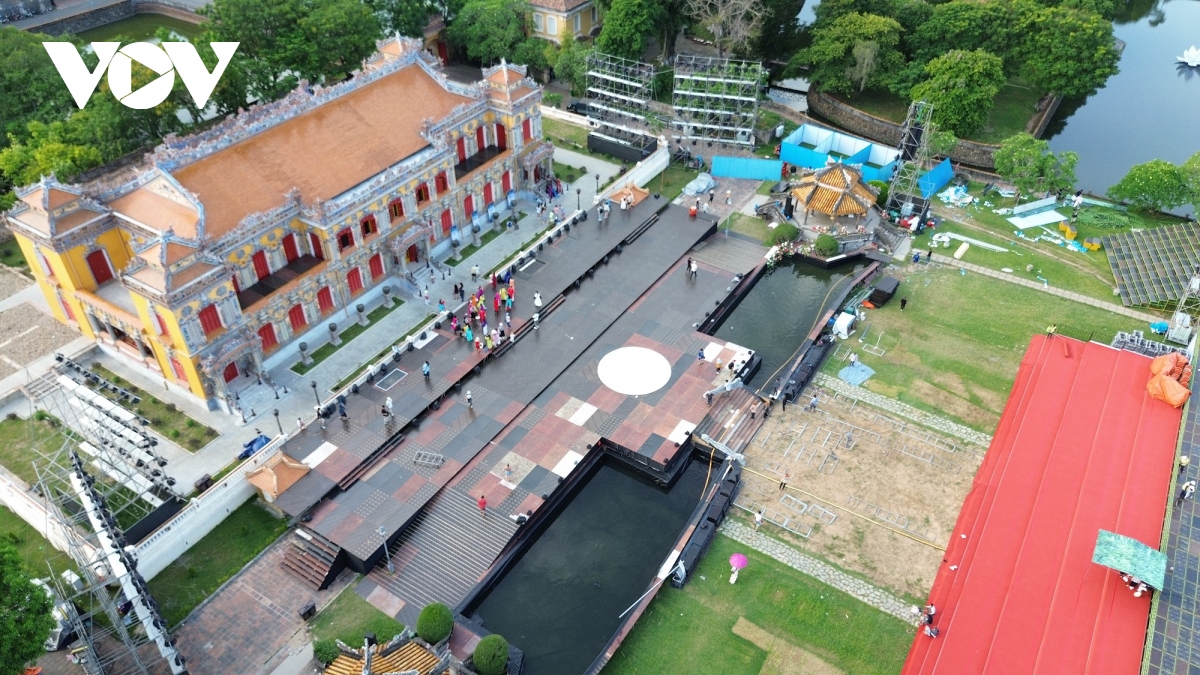 Sẵn sàng cho Tuần lễ Festival nghệ thuật quốc tế Huế 2024