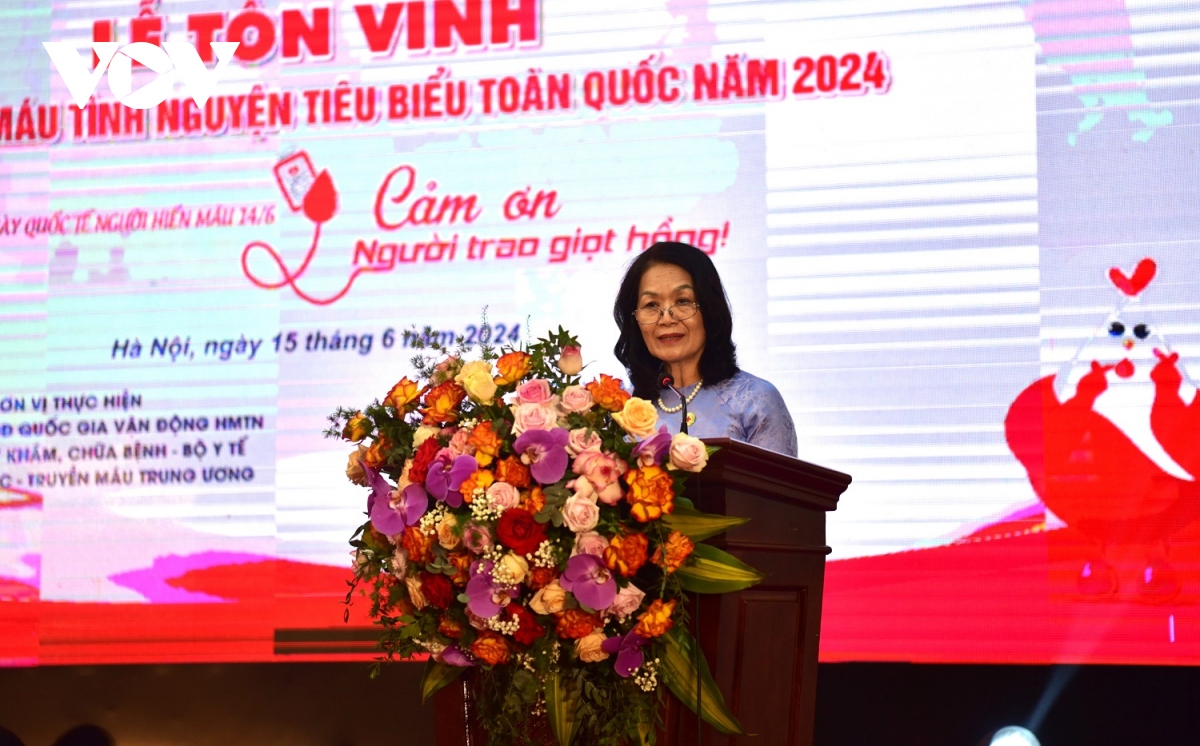 ton vinh 100 nguoi hien mau tieu bieu toan quoc nam 2024 hinh anh 2