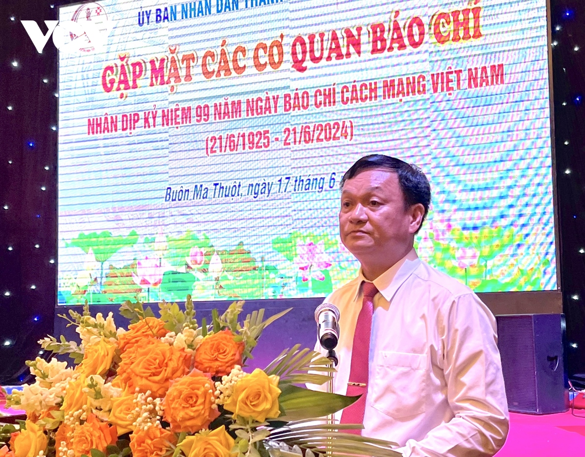 VOV góp phần quảng bá hình ảnh thành phố cà phê Buôn Ma Thuột đến bạn bè 5 châu
