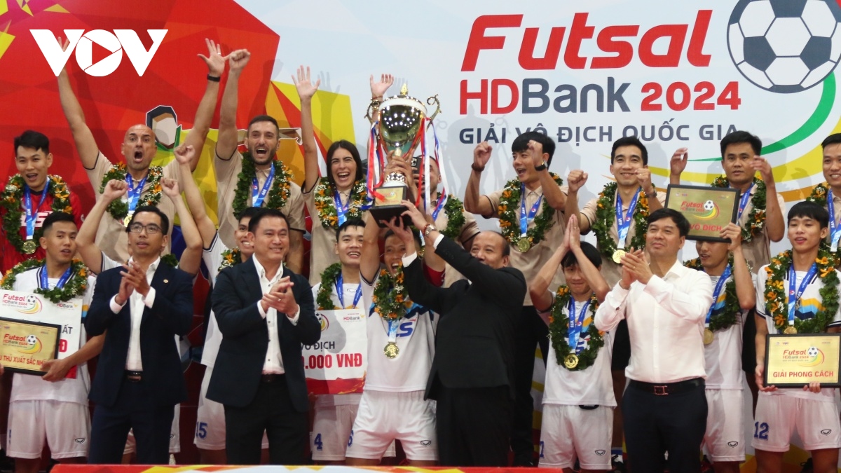 be mac giai futsal hdbank vDqg 2024 thai son nam vo dich hinh anh 2