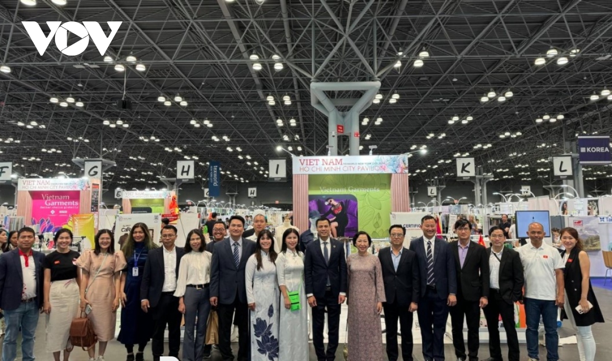 vietnamese products promoted at texworld new york city 2024 picture 2