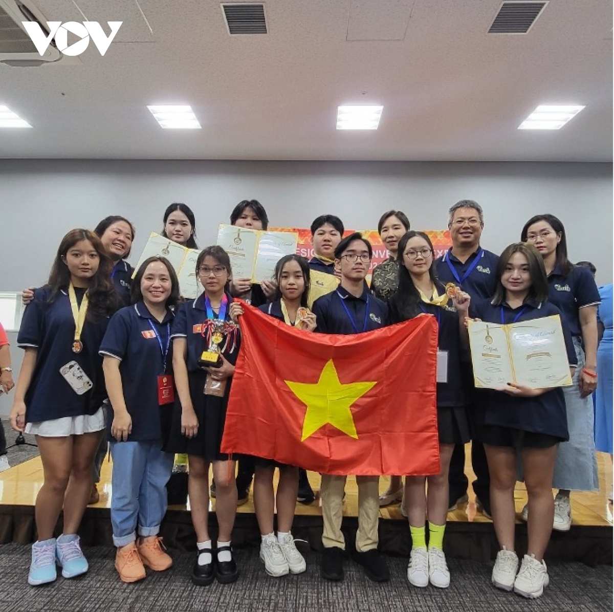 Học sinh Trường Ngô Sĩ Liên đạt giải vàng tại cuộc thi quốc tế năm 2024
