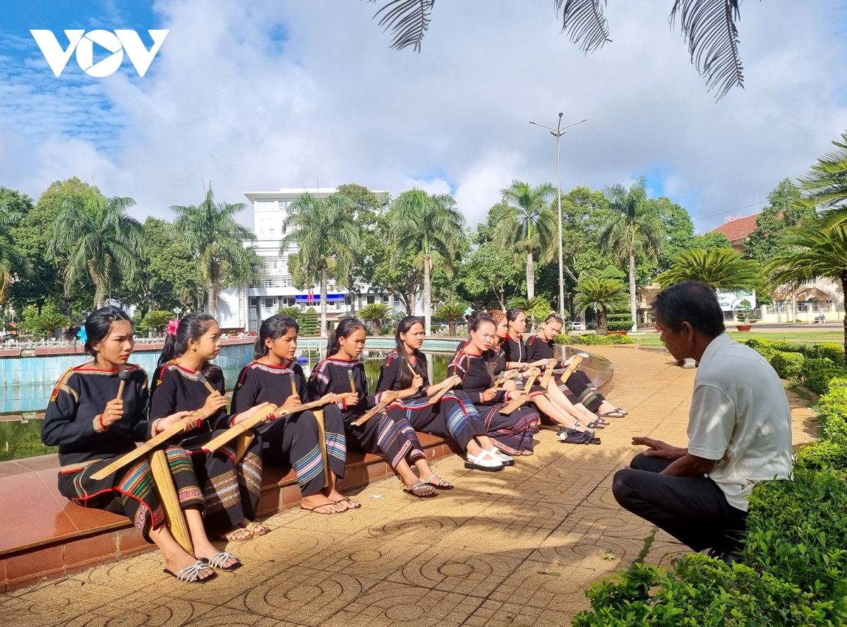 100 thanh thieu nien o buon ma thuot duoc hoc danh chieng, mua xoang hinh anh 1