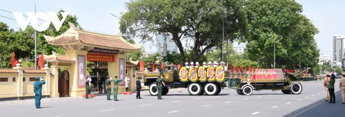 Tường thuật Lễ truy điệu, Lễ an táng Tổng Bí thư Nguyễn Phú Trọng