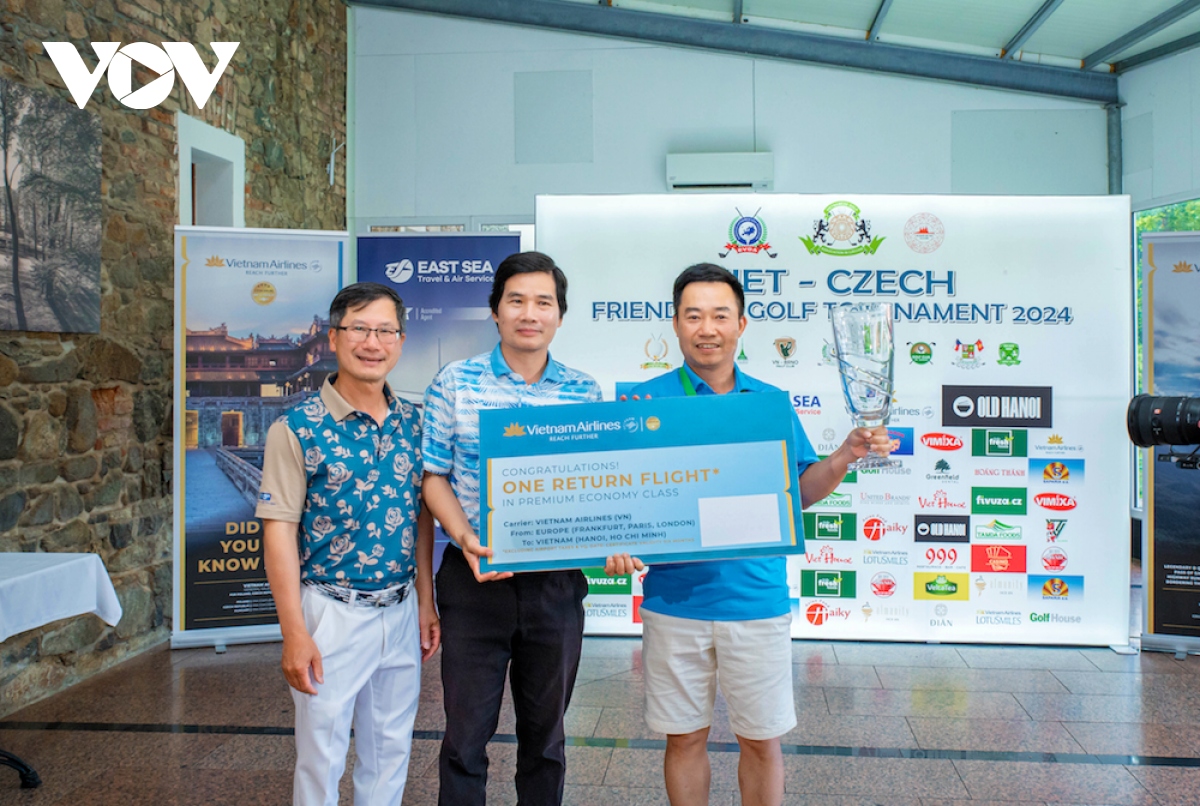 Giải Golf Việt – Séc 2024 gắn kết người Việt tại châu Âu