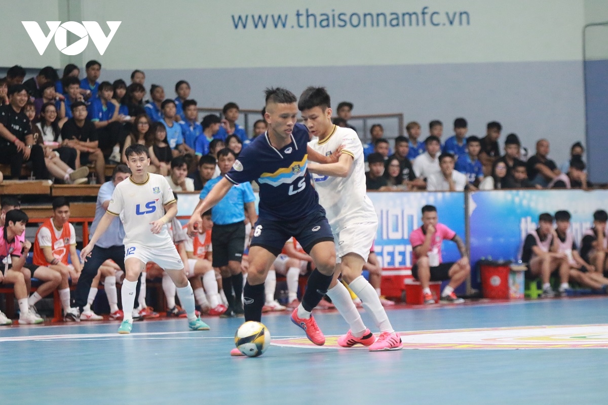 ket qua giai futsal hdbank vDqg 2024 hom nay 7 7 thai son nam thua soc tran dau hinh anh 1