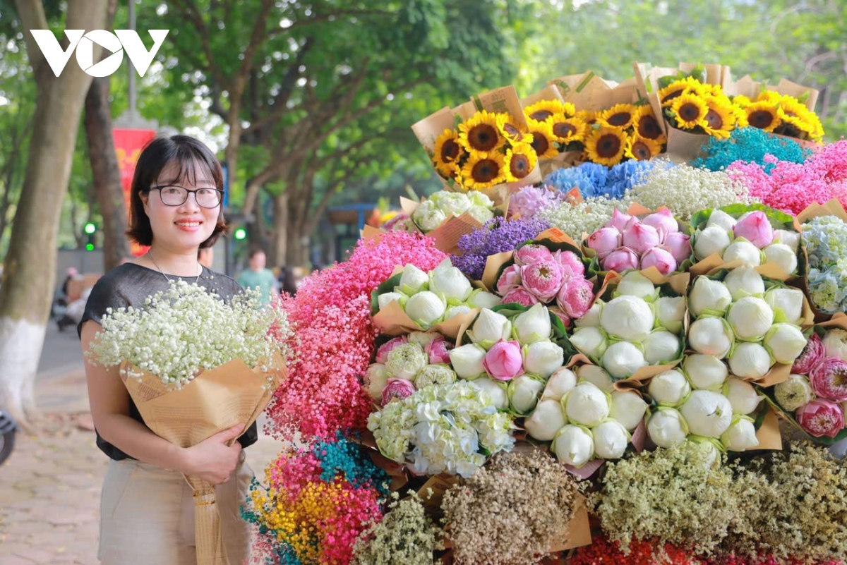 chen chan chup anh don thu tren pho ha noi hinh anh 3