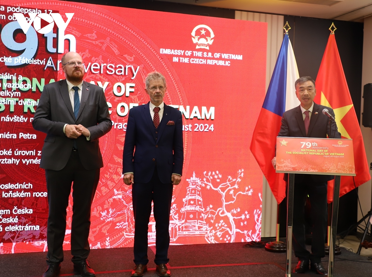Kỷ niệm 79 năm Quốc khánh Việt Nam tại Cộng hòa Séc